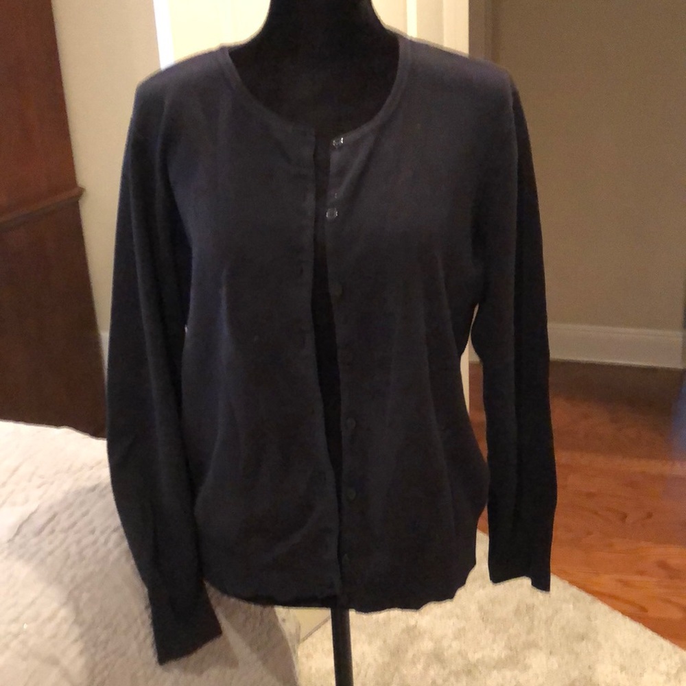 Croft & Barrow Black Cardigan